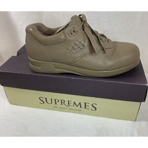 "Supremes" SOFT SPOTS Cushion DRYZ Climate Control Walking Shoes Size 7W Wide